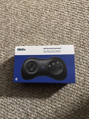 8Bitdo M30 2.4G Wireless Gamepad for the Original Sega Genesis and Sega Mega ...