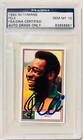Brazil Cosmos Pele Signed 1984 Rothmans Card PSA DNA GEM MT 10
