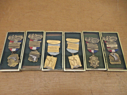 Lot De 12 Cibles De Tir NRA Vintage, 50 Pieds, Chronométrées, GB-3, Licence N°17 - Neuves Sous Film
