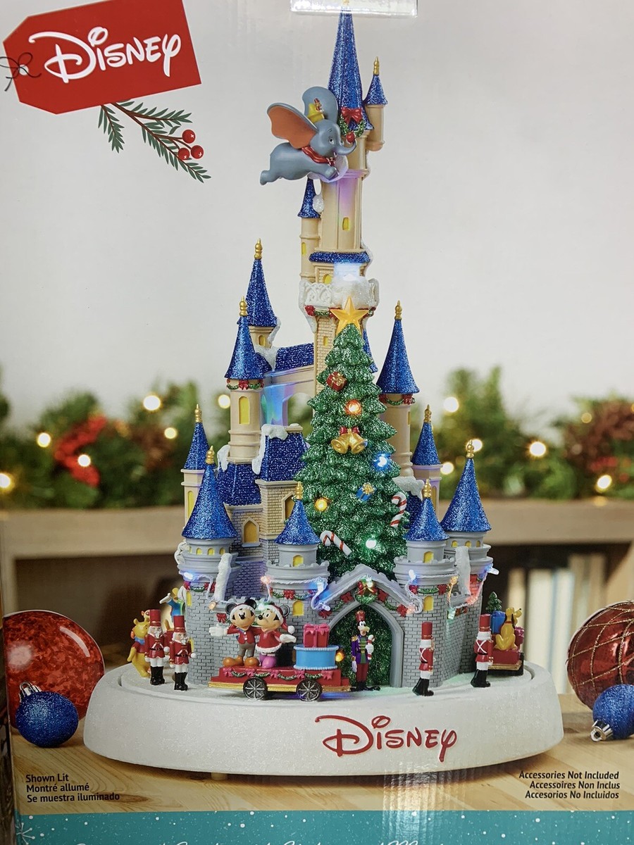【新品未開封】Disney♡Xmas シンデレラ城 Disney Animated Holiday Christmas Cinderella Castle with Lights