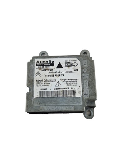 Citroen C5 2007 Airbagsteuergerät airbag computer module ecu 9659532380
