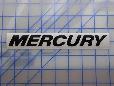DD Mercury Sticker 12" 15" 18" 23" Verado Outboard Carbs Prop Alpha Optimax 25 90