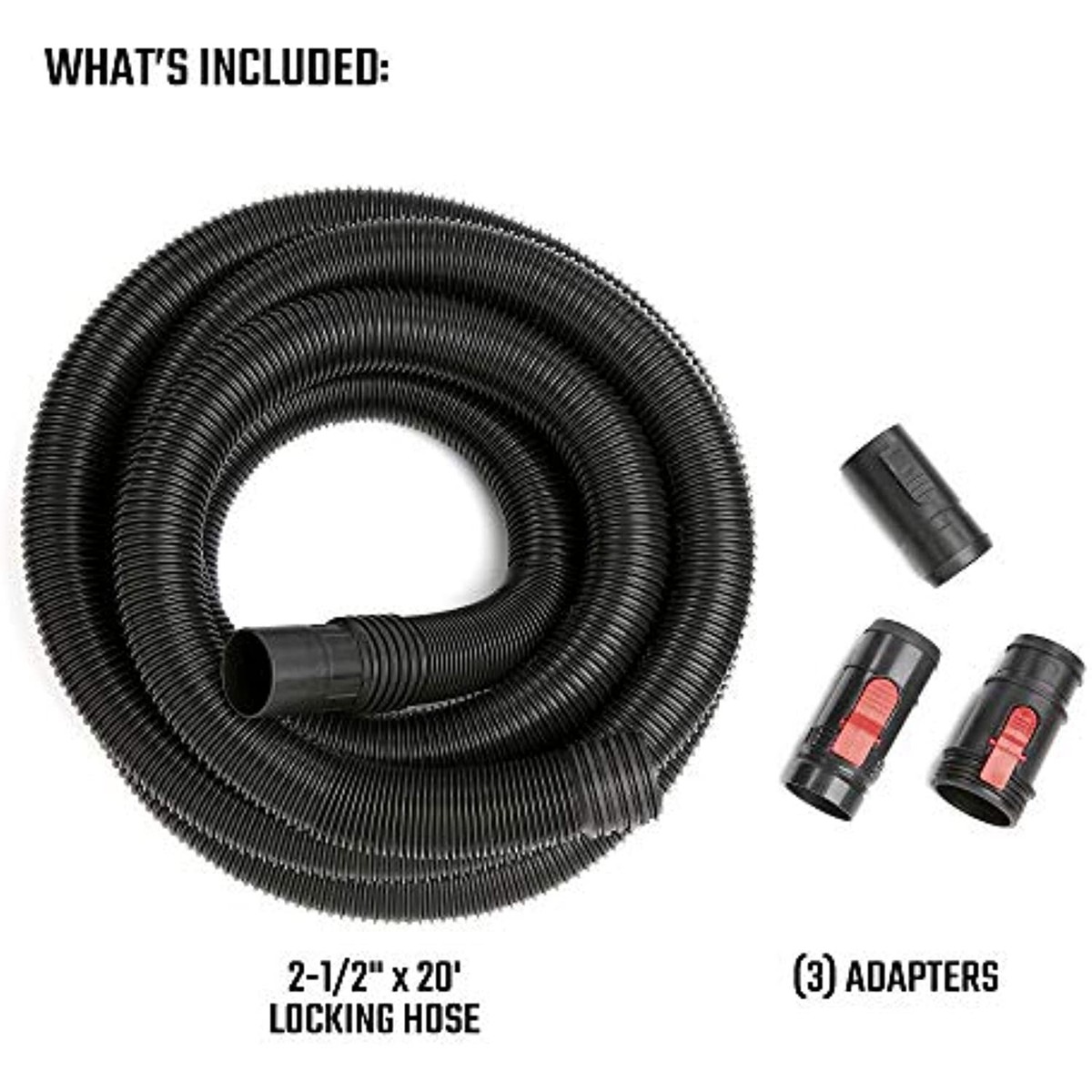 CRAFTSMAN CMXZVBE38759 2-1/2 in. x 20 ft. POS-I-LOCK Wet/Dry