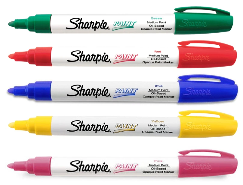 Sharpie Paint Marker Pink Medium Point Oil Based