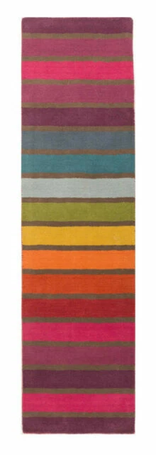 Wool Striped Modern Hand-Tufted Rugs