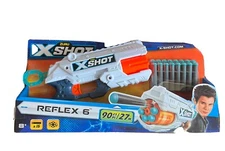 New Zuru X Shot Reflex 6. Shoots 90 feet. 16 darts