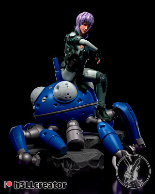 Motoko - Ghost in the Shell - Fan Art Figur - 3D Resin Print 125mm / 64mm Bust