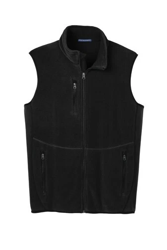 PORT AUTHORITY R-TEK PRO FLEECE FULL-ZIP VEST (BLACK/XL.)