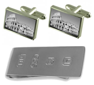 Select Gifts Roman Ampitheatre Cufflinks Engraved Message Box Select Gifts Roman Ampitheatre Cufflinks Engraved Message Box