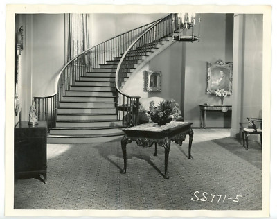 Vintage 8x10 Production Photo Darkened Rooms 1929 Evelyn Brent Neil Hamilton