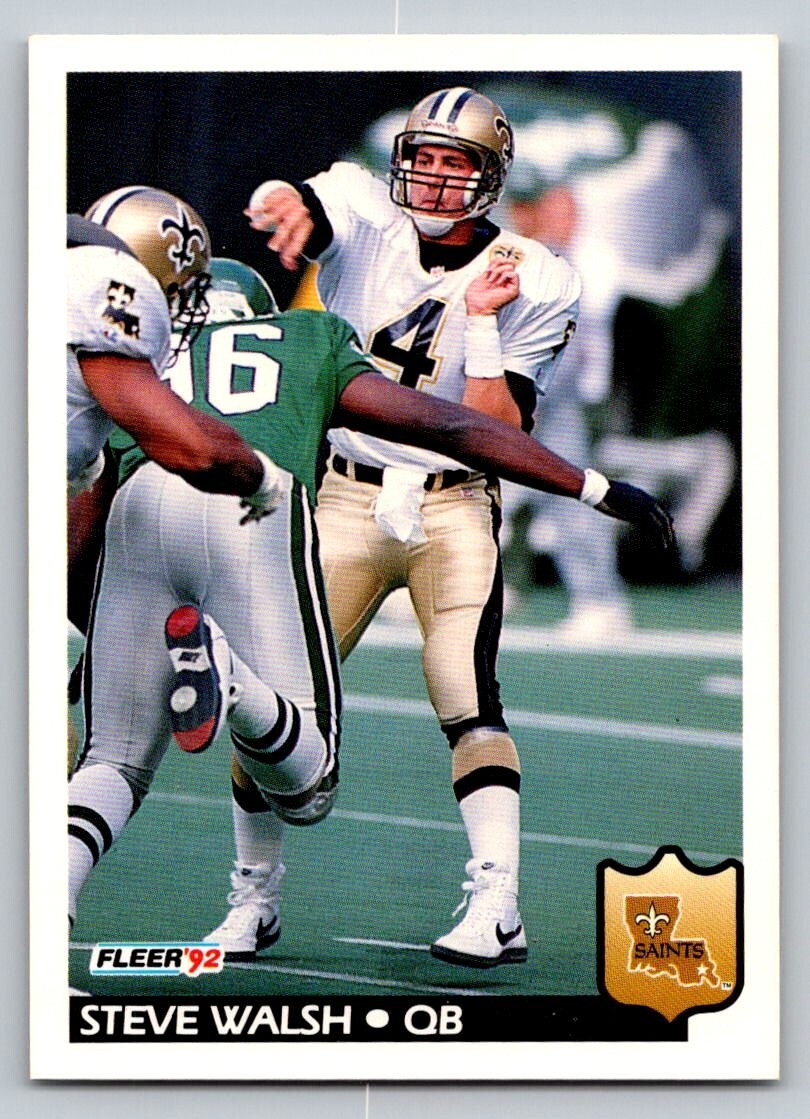 1992 Fleer - Steve Walsh #285