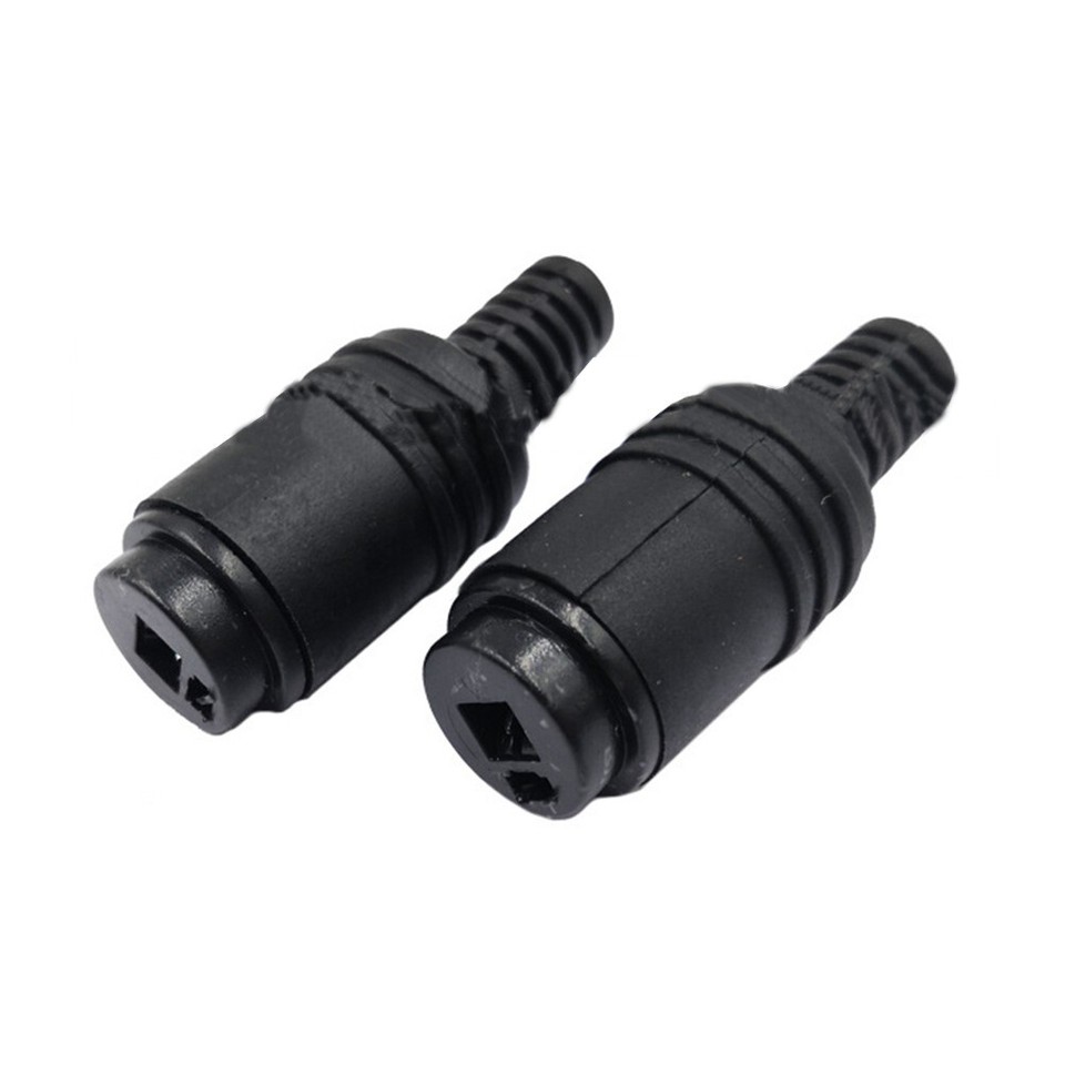 Enhanced Design 2Pin DIN Speaker Plug Socket x2 PAIR Screw Terminal