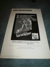 THE RECKONING(1970)NICOL WILLAMSON ORIGINAL PRESSBOOK+