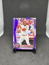 2022 Bowman - Jo Adell #85 Purple Pattern Border /199
