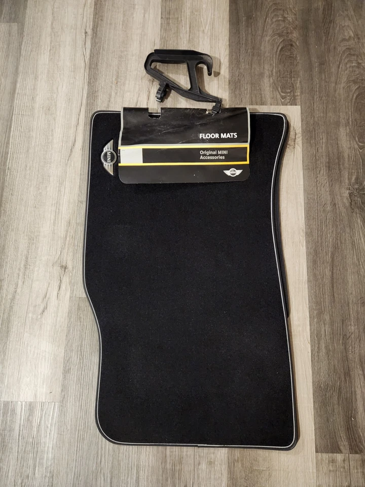 Juego de alfombrillas alfombrillas Mini Cooper R56 conductor pasajero BMW PT 51472213222 OEM Foto 3 de 4
