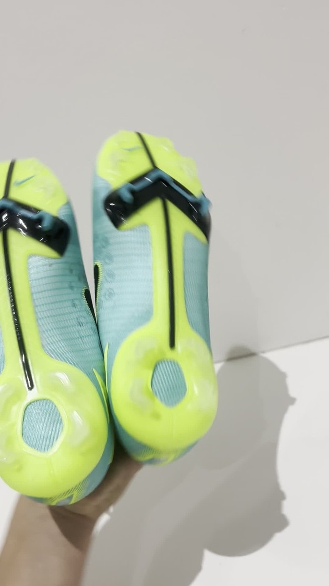 Nike Mercurial Vapor 14 Elite FG Turquoise Lime Size 9.5 US | eBay