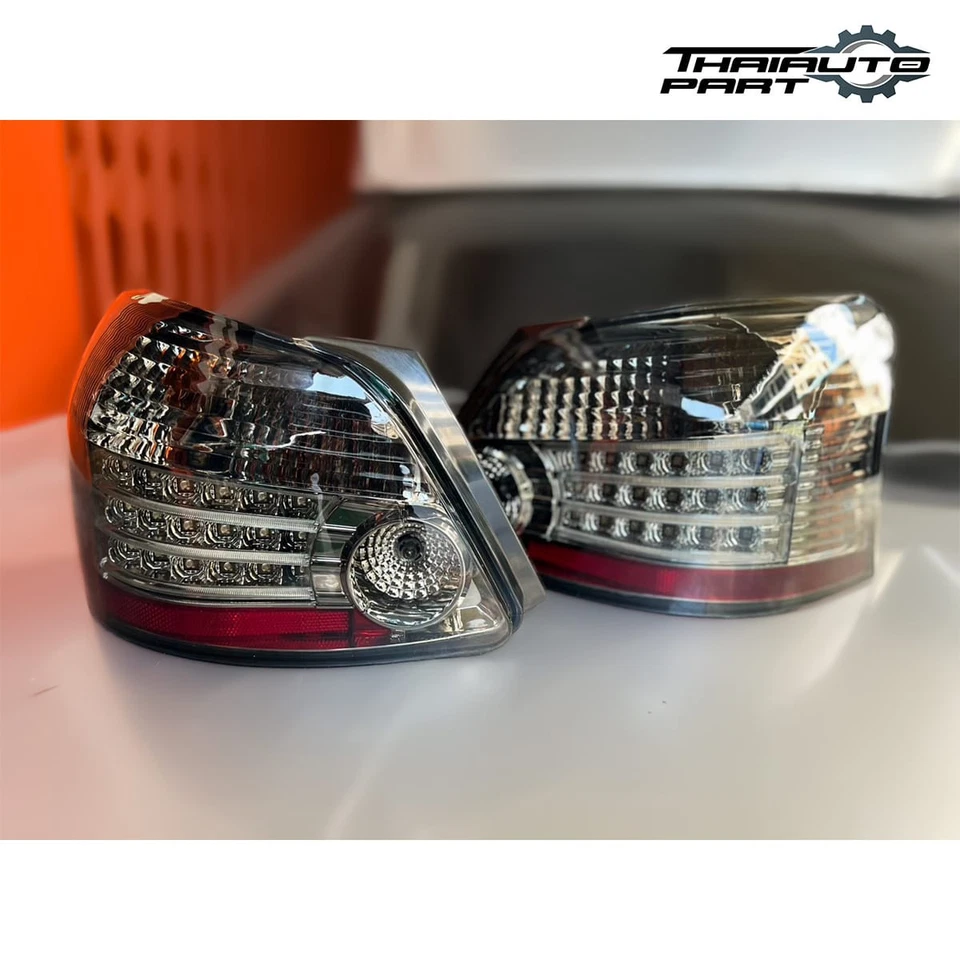 Toyota Vios Yaris Sedan Belta Led Tail light Rear Lamp Smoke Color - Image 3 of 4