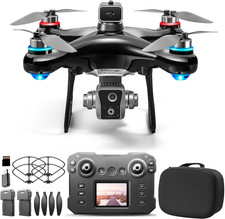 Hobby Drone with Screen Display Remote Control, 1080P Dual Camera, Speed Adjustm