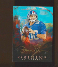 2019 Panini Origins Gold Ink Auto /25 Daniel Jones #OA-DJ RC Giants Colts