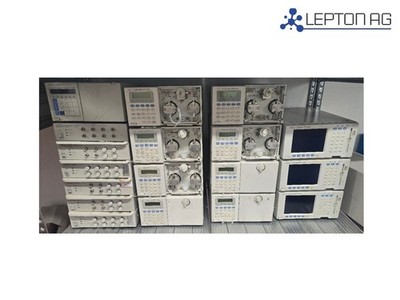 Shimadzu HPLC Lot LC-10AD / SCL-10A / DGU-14A / SPD-10A   ungetestet Ersatzteile