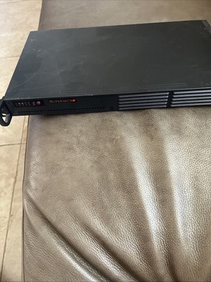 Supermicro Server 502-2 Intel Atom D525 1.80 GHz 4GB RAM 5015A-EHF-D25