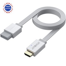 AUTOUTLET Wii to HDMI Converter 1080P 5ft 150cm Adapter HDMI Cable Output