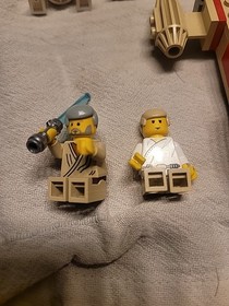 Lego Star Wars X Wing Fighter 7140 With Box And Manual And Landspeeder 7110.