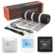 Electric Underfloor Heating Mat Kit 100W/m2 NuWarm - All Mat Sizes Available