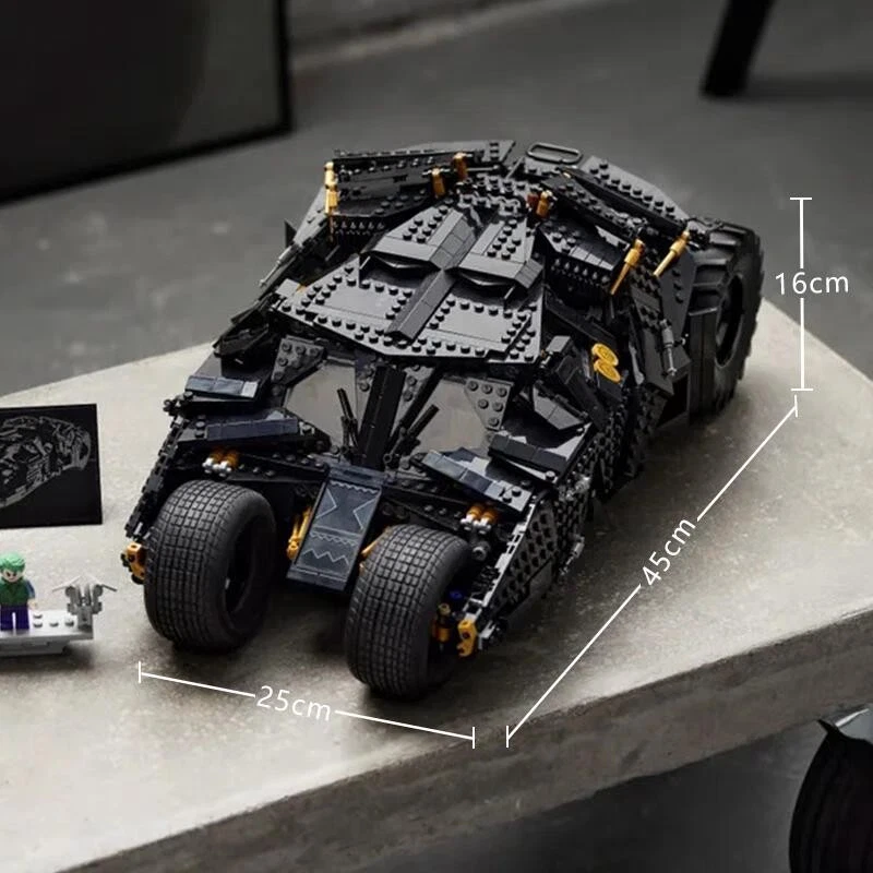 New BatmanTumbler Set 76240 Mock BuildingBlocks Toy 2049 Pc New Christmas Gift Foto 3 de 4