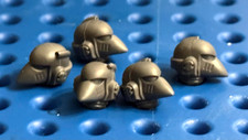 Space Marines Mark 6 Corvus heads bits helmets Leviathan Veteran 40k plastic