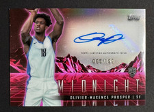 2023 Topps Midnight Olivier-Maxence Prosper #RHS-OMP Horizon Auto Twilight /199