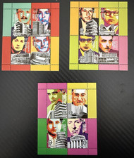 Azerbaijan 2018 Famous Architects Pop Art Miniature Sheet Set MNH 3 Blocks