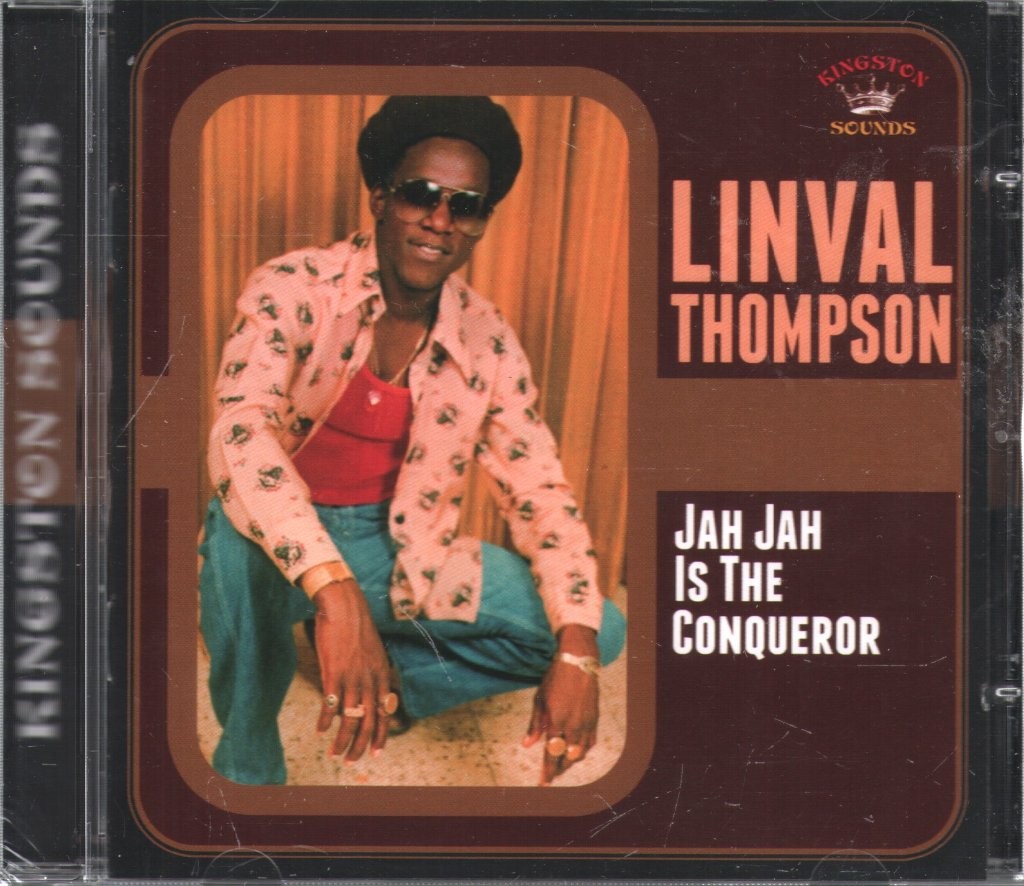 LINVAL THOMPSON JAH JAH IS THE CONQUEROR CD 16 track (KSCD048) UK KINGSTON SOUND