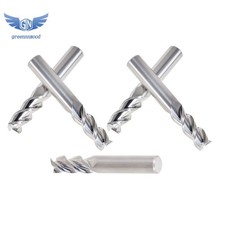 5 3/8" 3 Flute Regular Carbide End Mill 2-1/2" Overall Length High Quality