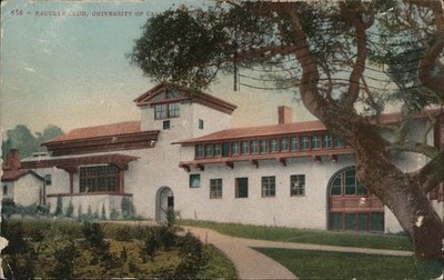 Berkeley, California CA Faculty Club-University of Mitchell 1908 Vintage