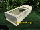 CASETTA PER TARTARUGHE DI TERRA CON TERRARIO E RETE 81x40x20H