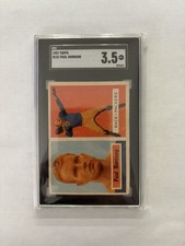 1957 Topps Paul Hornung Rookie Card. SGC 3.5. Green Bay Packers Legend. rookie card picture