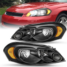 Blackout Headlight Assembly Fit for 2006-2013 Chevy Impala / 2006-2007 Chevy Mon