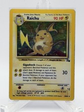 Raichu 14/62 Fossil Holo HP on eBay