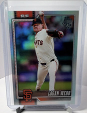 Topps Series 1 Holofoil Logan Webb #69 San Francisco Giants MLB 2026