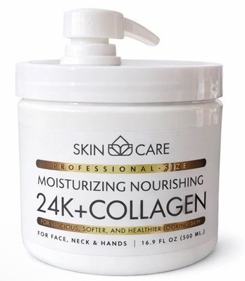 Skincare Professional 24K Gold Collagen 3-in-1 Cream 16.9oz Anti Aging Firming