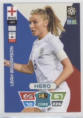 2023 Panini Adrenalyn XL FIFA Women's World Cup Hero Leah Williamson #67 u1x