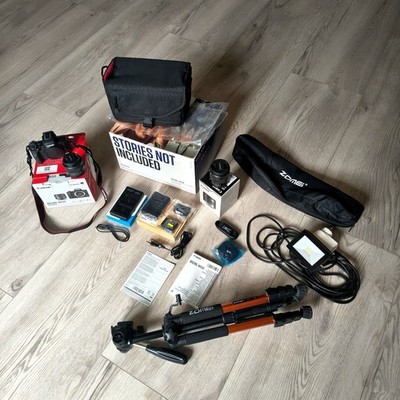 Canon EOS M50 Travel Kit + 2 Objektive EFM15-45mm EFM11-22mm + Zubehörpaket