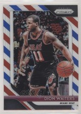 2018-19 Panini Prizm Red White & Blue Prizm Dion Waiters #166 lm4