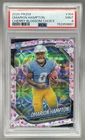 2025 Panini Prizm Football Choice Cherry Blossom Omarion Hampton #355 PSA 9