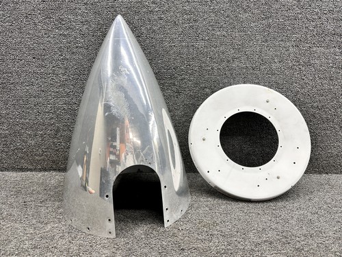 D3534, D3796 Cessna 340A 3-Blade Spinner Dome & Bulkhead (Minus Fillets)