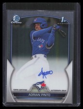2023 Bowman Chrome #CPA-API Adrian Pinto Prospect Autographs