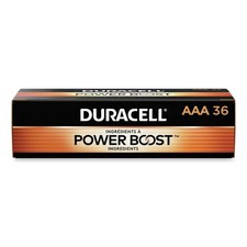 Duracell MN24P36 Power Boost CopperTop Alkaline AAA Batteries 36/Pack New