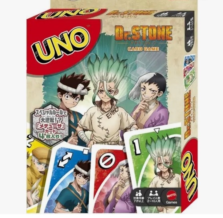 Adult Collectible Anime Character Printed Card Set Dr. Stone 15+