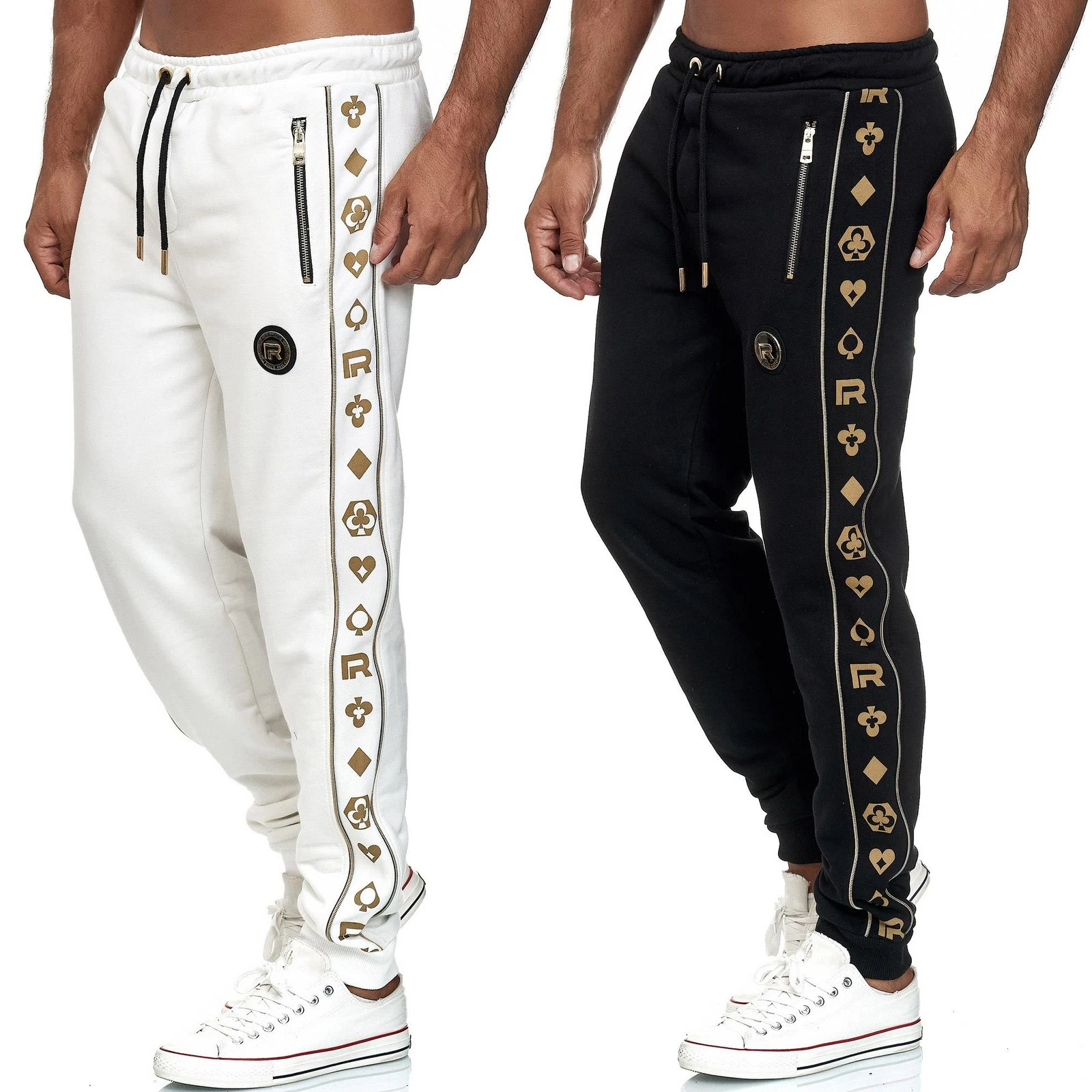 Redbridge Mens Joggers Casual Trousers Joggers Sports Pants Sweatpants ChillDeal